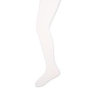 Camano - 3119, Collant per bambine e ragazze, bianco (bianco (white 1)), 9 anni (134 cm)