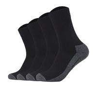 Camano Calze Unisex - Pro Tex Funzione, Monocromatico, Confezione Da 4