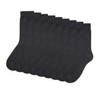 Camano 3403 Ca-Cotton Socks 9 Paar Calzini, Grigio (Grau (Antracite Mel. 08), Taglia Produttore: 43/46 (Pacco da 9) Uomo