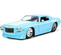 Camaro Z/28 Del 1971 Blu Chiaro Con Strisce Bianche Bigtime Muscle Series...