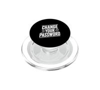 Cambia la tua password Divertente idea di umorismo tecnico PopSockets PopGrip per MagSafe