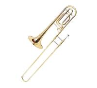 Cambia L'intonazione Dello Strumento Trombone Tenore Da Si Bemolle A Fa Trombone In Ottone Laccato Oro Con Accessori Trombone per Principianti
