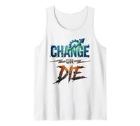 Cambia o Muore Motivational Design Crescita Mindset Power Canotta