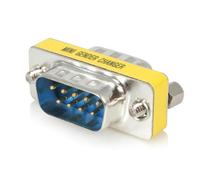 Cambiagenere DB9 Slimline StarTech.com M/M Argento