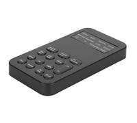 Cambiaggio Vocale Universale Mini Sondaggio con 12 Effetti Vocali per Gioco in Diretta, Telefono, Computer per Intrattenimento, Materiale ABS