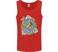 Cambiamento Climatico Distruzione Della Terra Guerra Nucleare Uomo Canotta