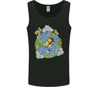 Cambiamento Climatico Distruzione Della Terra Guerra Nucleare Uomo Canotta