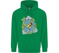 Cambiamento Climatico Distruzione Della Terra Guerra Nucleare Uomo Felpa