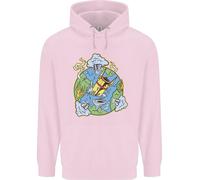 Cambiamento Climatico Distruzione Della Terra Guerra Nucleare Uomo Felpa