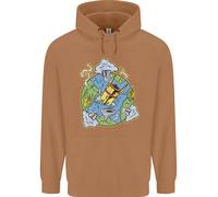 Cambiamento Climatico Distruzione Della Terra Guerra Nucleare Uomo Felpa