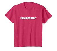 Cambiamento di paradigma Maglietta, Bambini, Rosso mélange, 8 Anni