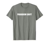 Cambiamento di paradigma Maglietta, Uomo, Verde Militare mélange, L