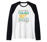 Cambiamento di Sistema - Non Cambiamento climatico! Maglia con Maniche Raglan