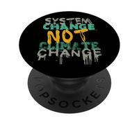 Cambiamento di sistema - non cambiamento climatico! PopSockets PopGrip Adesivo