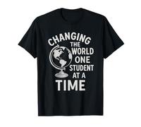 Cambiare Il Mondo Uno Studente alla Volta Insegnante Maglietta