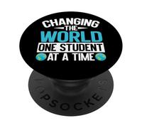 Cambiare il mondo uno studente alla volta Professore PopSockets PopGrip Adesivo