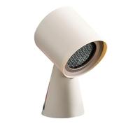 cambiare il ventilatore del bagno, Mini cappa portatile a 2 velocità, silenziosa, con filtro staccabile, for barbecue, pentola calda, multicolore(White)