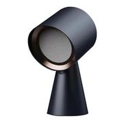 cambiare il ventilatore del bagno, Mini cappa portatile a 2 velocità, silenziosa, con filtro staccabile, for barbecue, pentola calda, multicolore(Black)