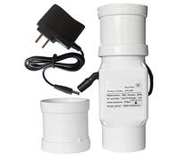 cambiare il ventilatore del bagno, Mini ventilatore in linea for condotto di estrazione da 2 pollici e 50 mm, 12 V, 32 CFM, for applicazioni multiple(No Adjustable Speed,With 50-50mm)