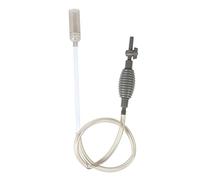 Cambiatore d'acqua per acquario, sifone manuale per vuoto dell'acquario con tubo in PVC da 1,7 m per cambio acqua e pulizia della sabbia del filtro, ideale per acquari domestici