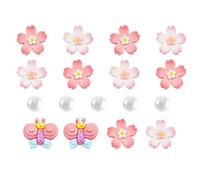 CAMBINO DI PURA BEACH PROVE, ACCESSORI ACCESSI DELLA BAGGIO - 17x Eva Cute Little Bee Beach Borse Decoration | Manico a un ciondolo di fiori per borsetta per il pacchetto di assorbimento del sole