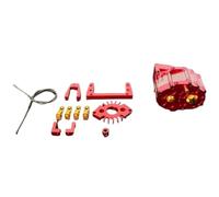 Cambio A Due Velocità Per Tamiya Per ACTROS 3363 Per MAN 1/14 RC Accessori | Cambio a doppia velocità a coppia elevata 1/14, migliora la potenza in salita prestazioni trasporto.