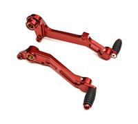 Cambio Del Freno Pedale Cambio E Leva Freno Posteriore In Alluminio CNC Per Multistrada 1200 / 1200S 2010-2017 / Per Multistrada 950 2017-2018(Gear Brake Set RED)