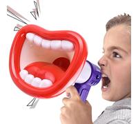 Cambio di Voce per Bocca Forte - ABS, 220 G di, Altoparlante Cambia Voce per Bambini | Suono Macchina Suono Bull Horn Altoparlante Megaphone, Cambia Voce, Amplificatore, Giochi, vor Ragazzi