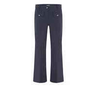 Cambio - Farah Patched Pocket Pantaloni - - Trousers - Donna - Blu - S