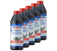 Cambio Liqui Moly Hypoid (GL5) SAE 80W-90 5 X 1 Litro per Mazda Toyota Ford