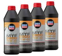 Cambio Liqui Moly Top Tec Mtf 5200 75W-80 4 X 1 Litro per Peugeot Renault VW