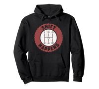 Cambio Manuale a 5 Marce - Shift Happens Funny Felpa con Cappuccio