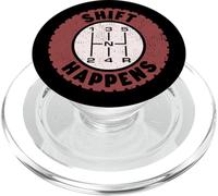 Cambio manuale a 5 marce - Shift Happens Funny PopSockets PopGrip per MagSafe