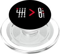 Cambio manuale auto cambio manuale Stick auto cambio cambio PopSockets PopGrip per MagSafe