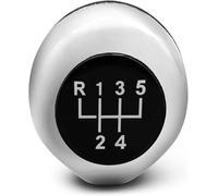 Cambio manuale per auto Per BMW Serie 1 3 5 6 per X1 X3 X5 M Maniglia Pomello del cambio Testa(5 Speed Chrome)