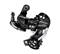 Shimano TY500 6/7-f. Deragliatore posteriore nero