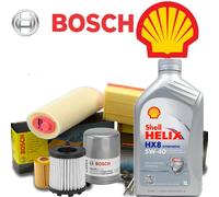 Cambio olio 5w40 Shell Helix HX8 e Filtri Bosch IBIZA IV (6L1) 1.4 TDI 59KW/80C