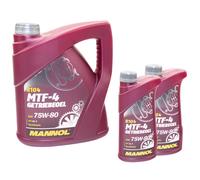 Cambio Olio Cambio 75W-80 Mannol Api Gl 4 4 Litro + 2x 1 Litro