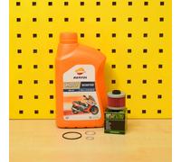 Cambio Olio Filtro Olio per Aprilia Leonardo BMW C1 125 200 Repsol Scooter 5W-40