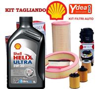 Cambio olio motore 5w30 Shell Helix Ultra Ect C3 e Filtri OCTAVIA II (1Z3, 1Z5
