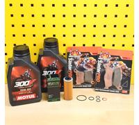 Cambio Olio Servizio Set Ispezione Motul 300V 15w60 per : KTM 350 Exc-F SX F