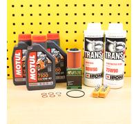 Cambio Olio Servizio Set Motul 7100 10w40 per CF-Moto Cforce Utv Ssv 1000