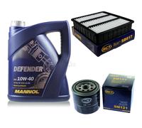 Sct Controllo Set 5L mannol Defender 10W-40 per Opel Zafira a. 1.8 16V
