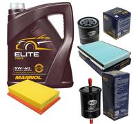 Cambio Olio Set 5L mannol Elite 5W-40 motore + Sct Germania Filtro Kit 10139879
