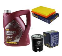 Cambio Olio Set 5L MANNOL Energy Premium 5W-30 motore + Sct Filtro Kit 10137739