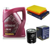 Cambio olio Set 5L MANNOL Extreme 5W-40 motore+SCT Germania Filtro KIT 10136857