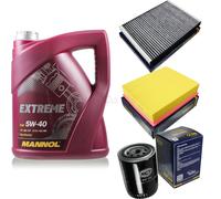 Cambio olio Set 5L MANNOL Extreme 5W-40 motore+SCT Germania Filtro KIT 10136857