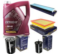 Cambio olio Set 5L MANNOL Extreme 5W-40 motore+SCT Germania Filtro KIT 10132477