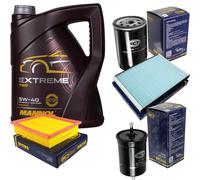 Cambio olio Set 5L MANNOL Extreme 5W-40 motore+SCT Germania Filtro KIT 10132531