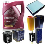 Cambio olio Set 5L MANNOL Extreme 5W-40 motore+SCT Germania Filtro KIT 10132543
